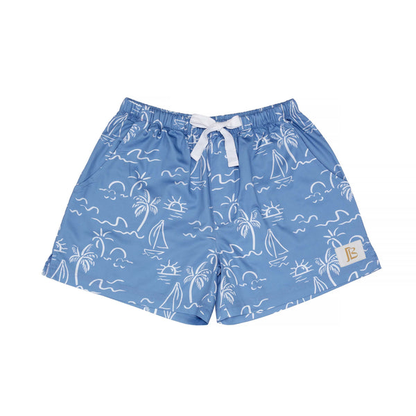 Mens Sail Shorts Mid Length