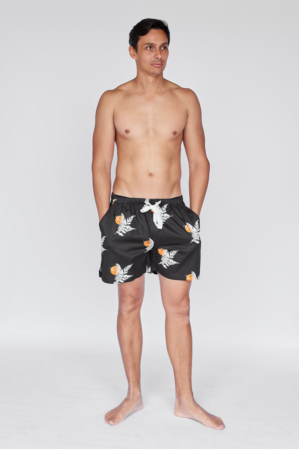 Mens Fern Shorts Mid Length